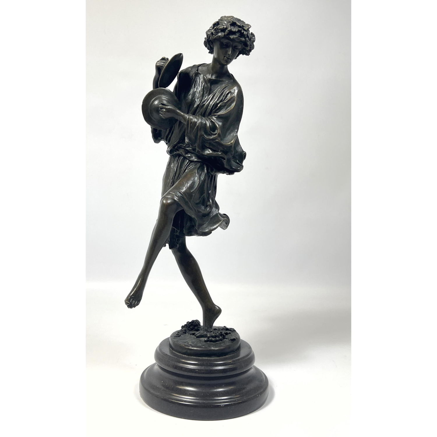 Signed MIED Figural Bronze Sculpture 2febcd