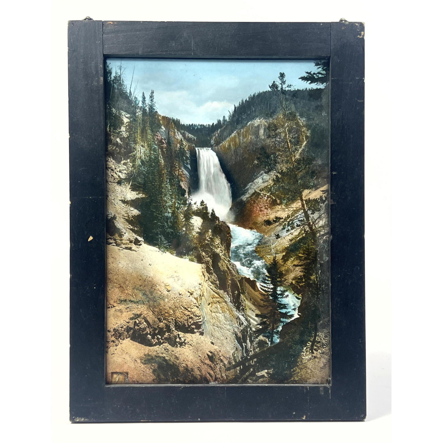 Vintage Photograph of Yellowstone