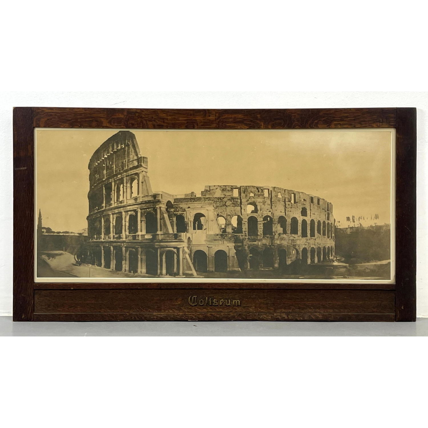 Vintage Photograph of Roman Coliseum  2fec2b