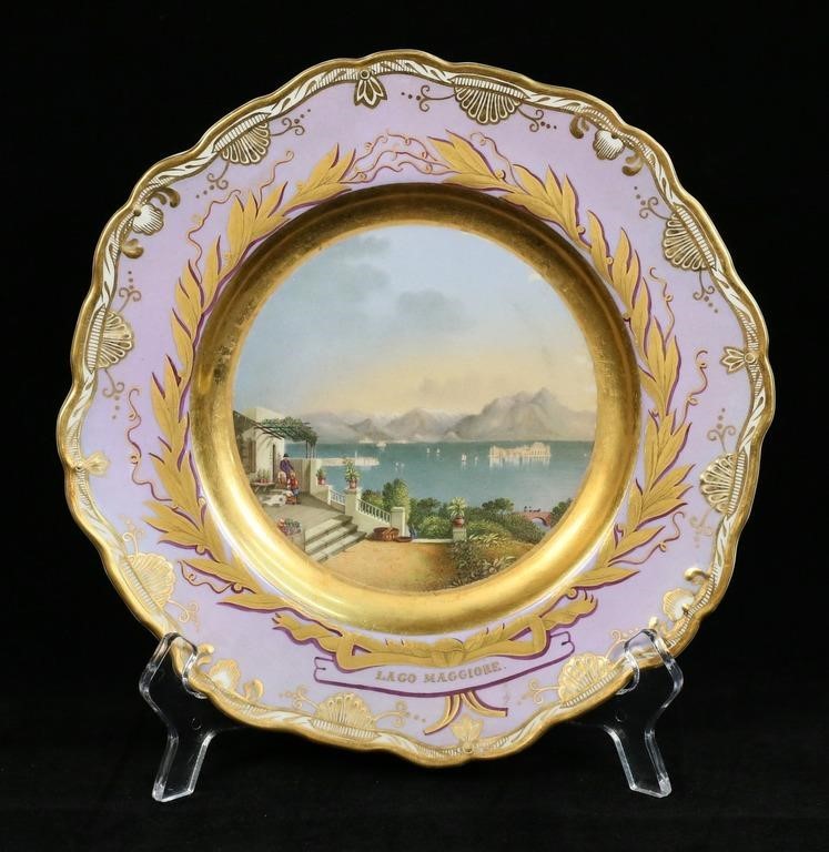 RUSSIAN IMPERIAL PORCELAIN PLATE 2fec76