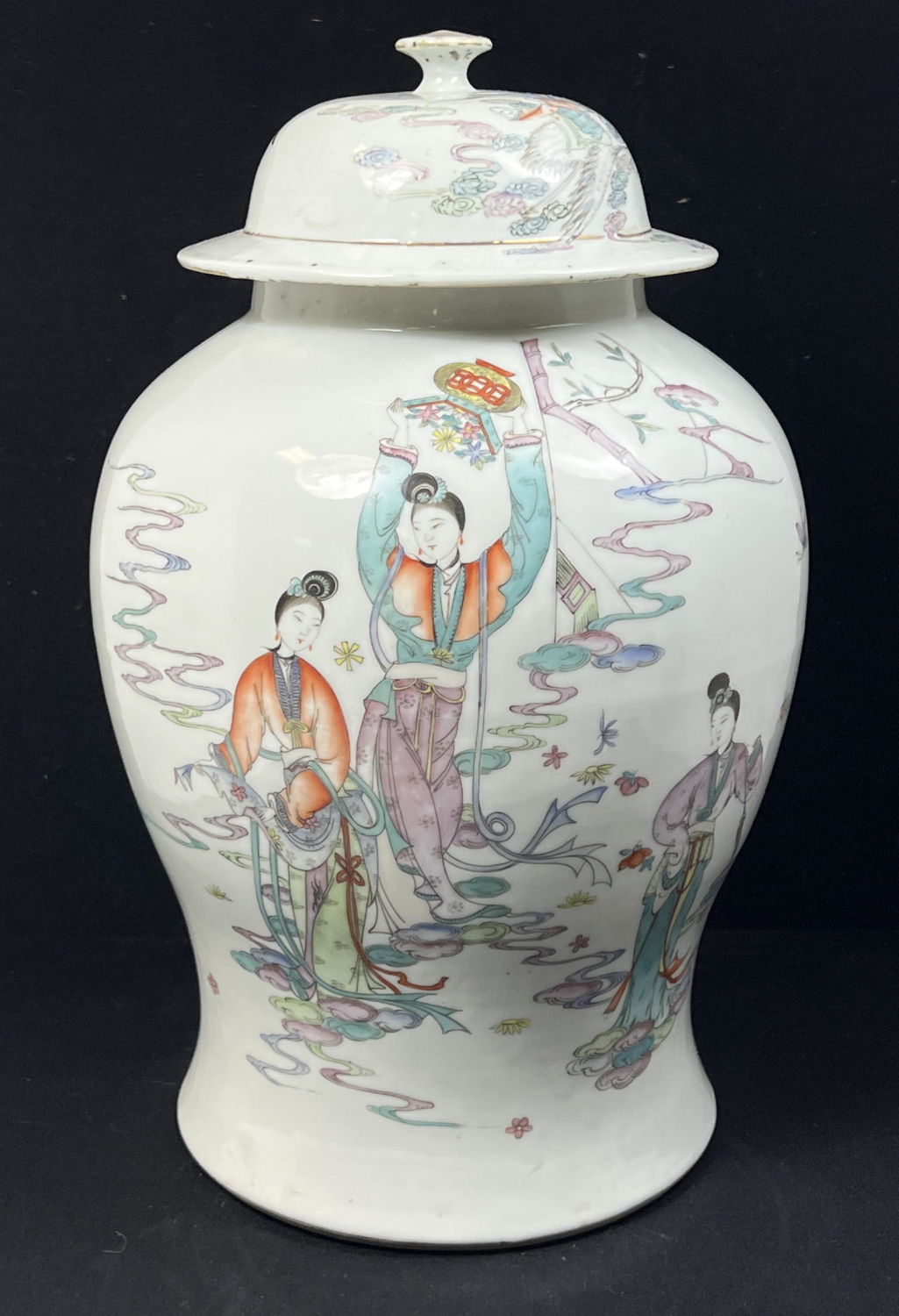Chinese Porcelain Ginger Jar Vase  2fecb8