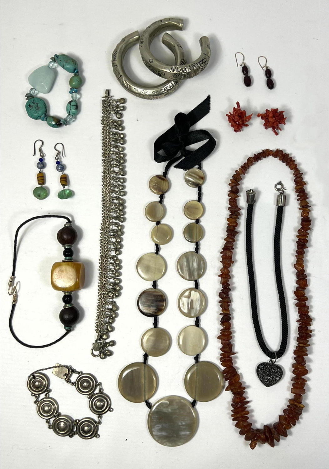 Mixed Jewelry Lot Collection Mexican 2fed04