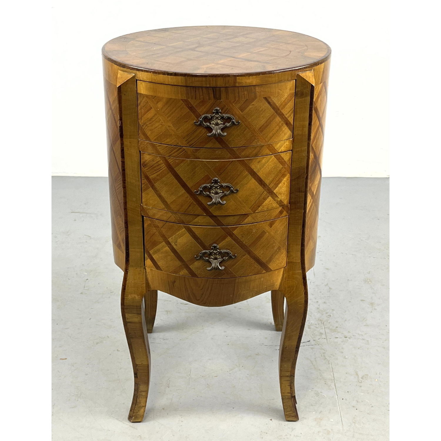 Italian Inlaid Parquetry Side Table 2fed44