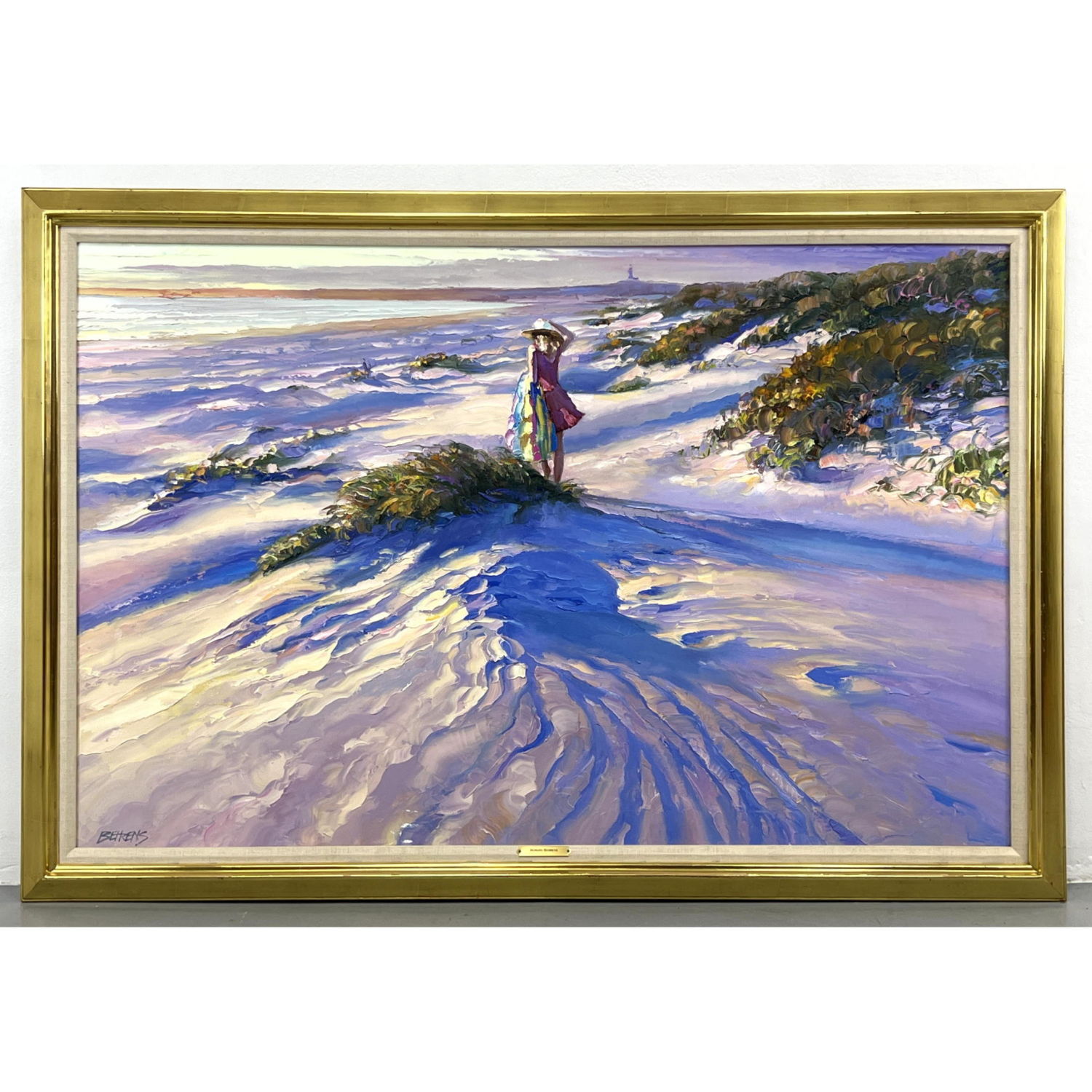 HOWARD BEHRENS Beach Dunes Painting  2fed64