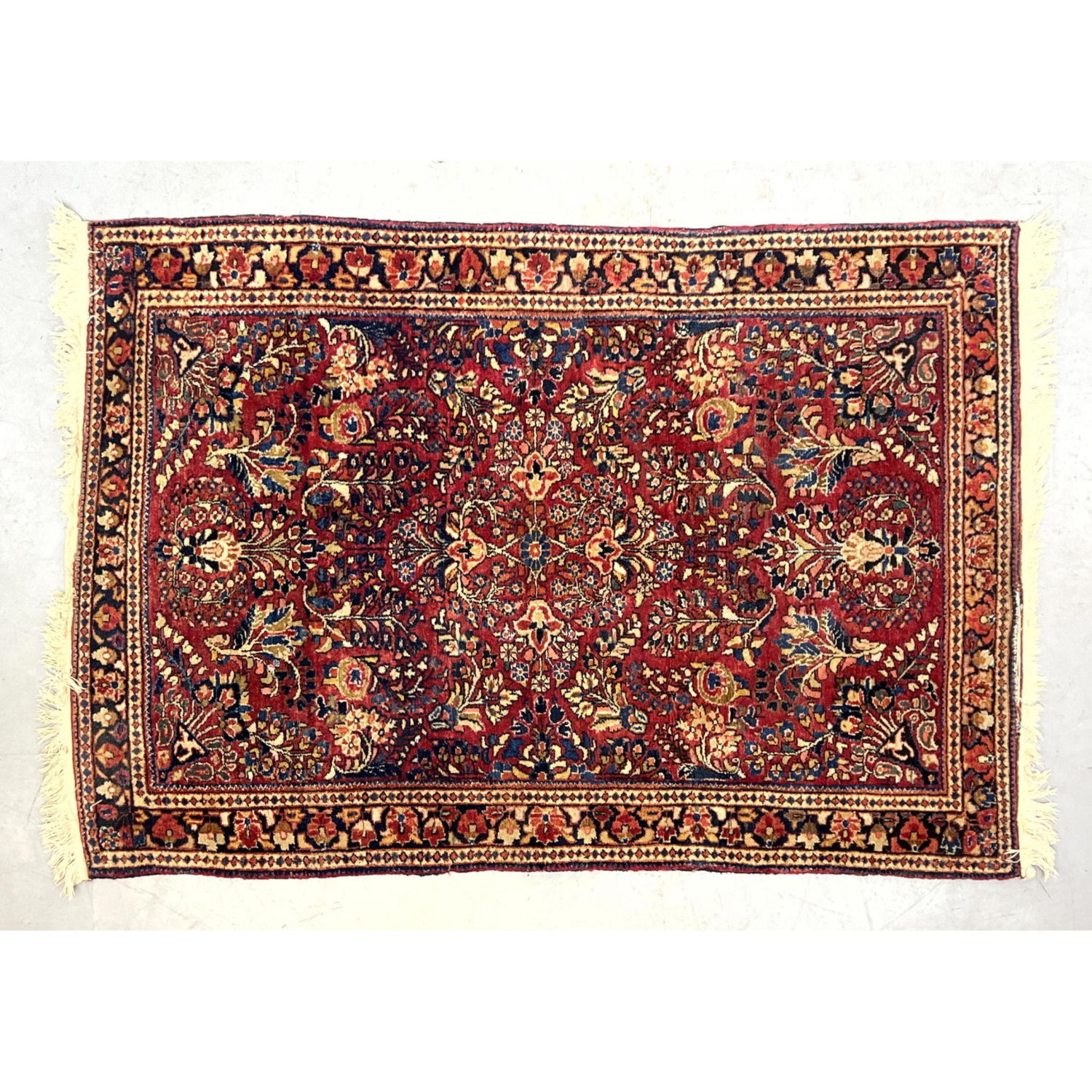 5' x 3'3" Handmade Oriental Carpet