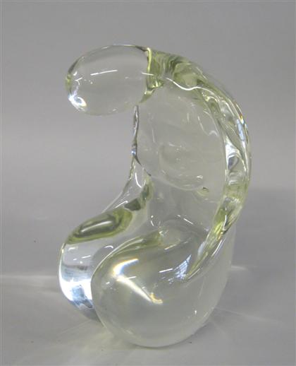 Italian figural glass sculpture 4cb07