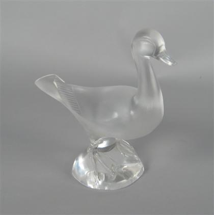 Lalique clear glass figure of a