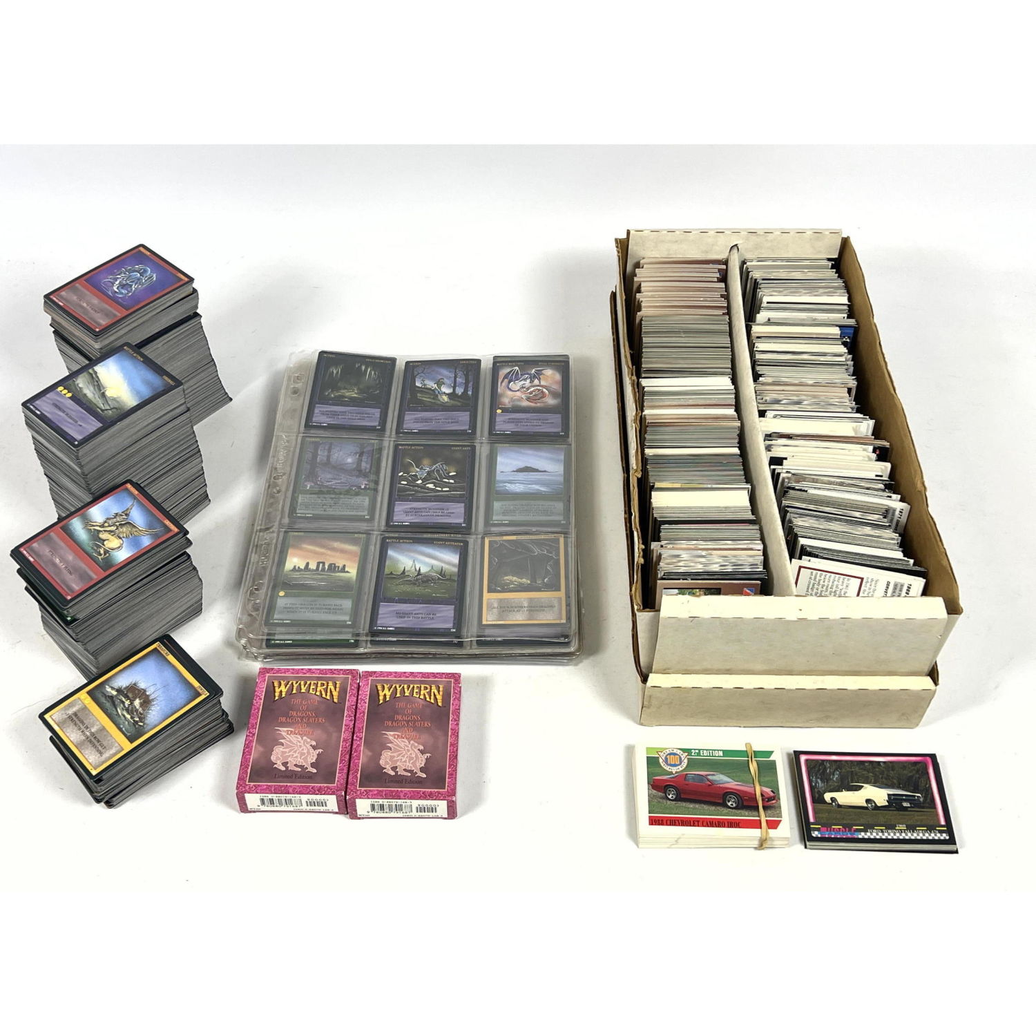Large Lot Collectors Cards Wyvern  2feeb7