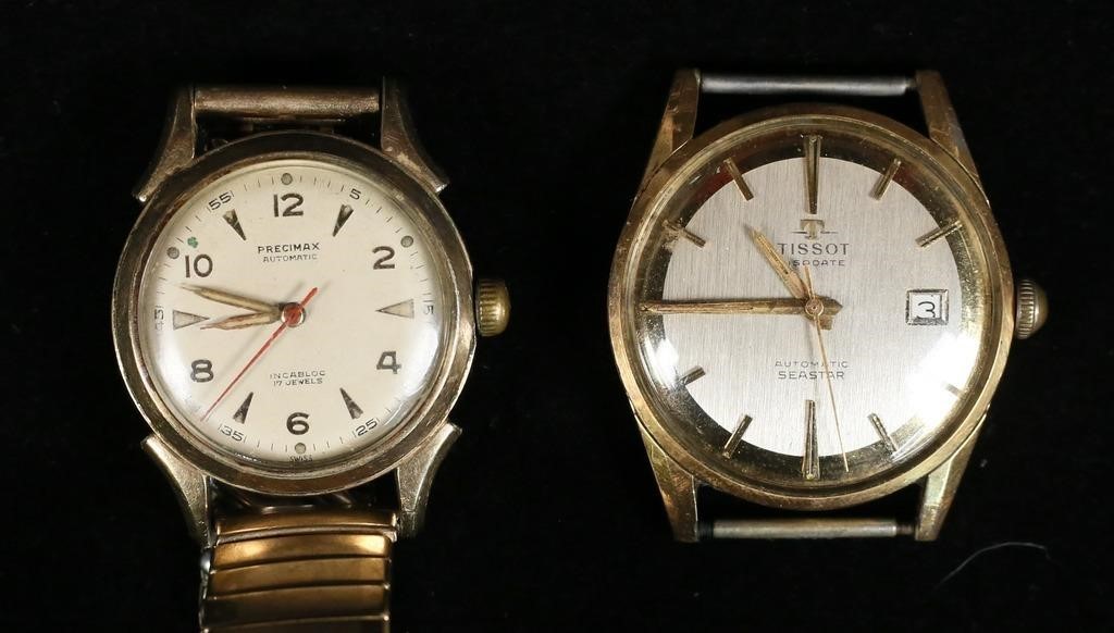 2 MANS WATCHES TISSOT & PRECIMAX2 mens