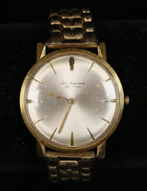 JULES JURGENSEN 18K GOLD WATCHJules 2feec4