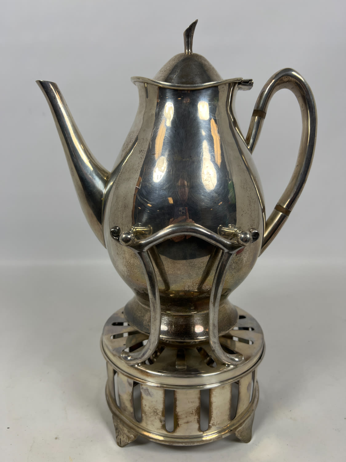 Mexican Sterling silver coffee pot on