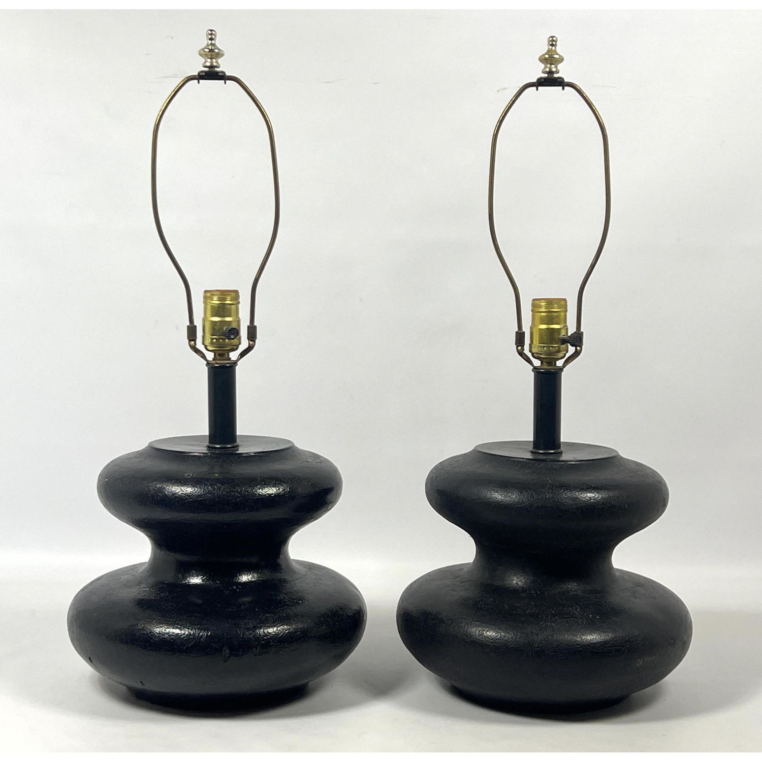 Pr GA Marked Modernist Table Lamps.