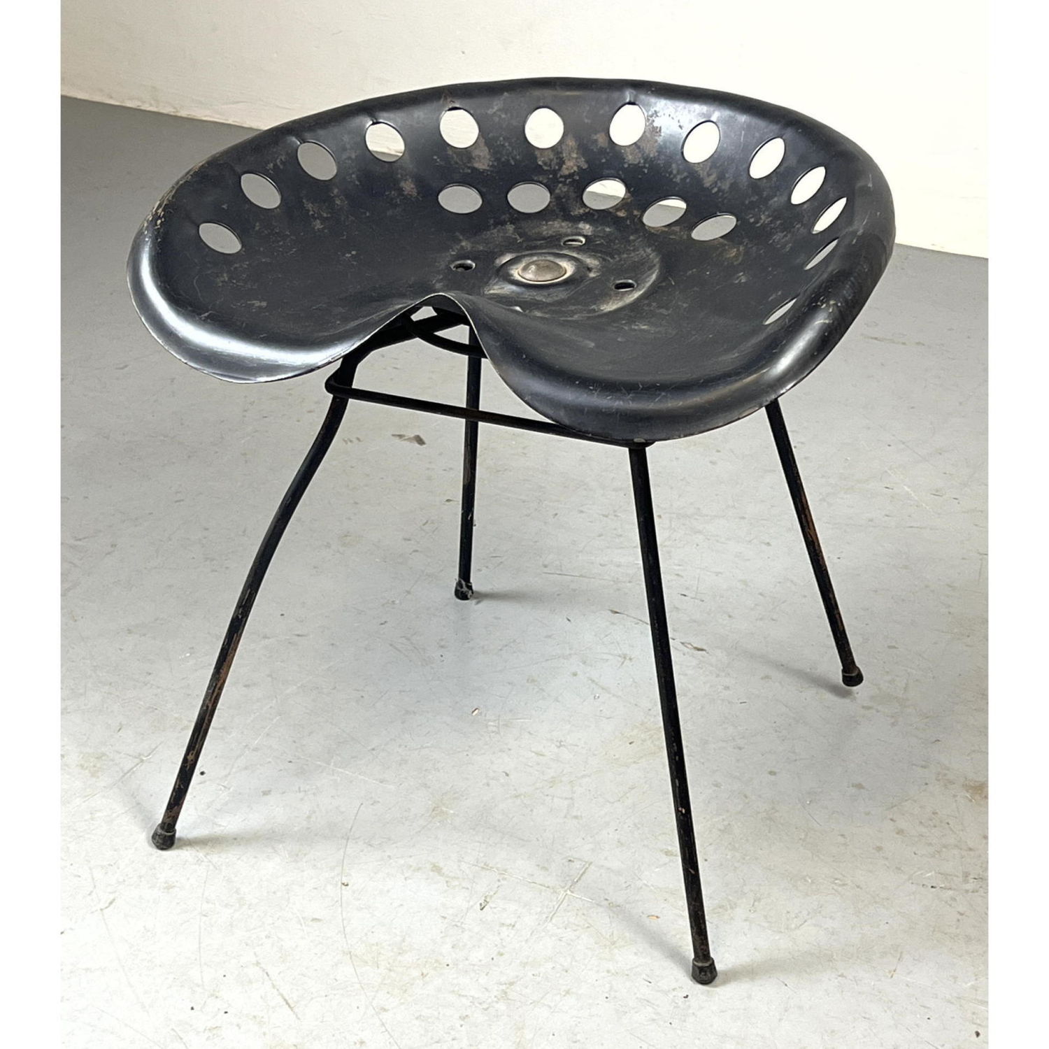 Small Modern Stool with Tractor