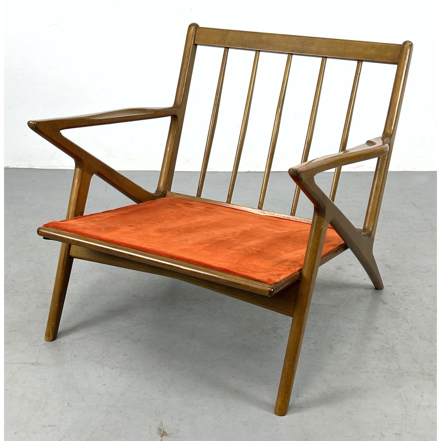 Poul Jensen Z Lounge Chair. Open