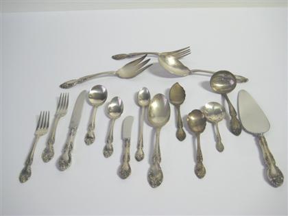 Sterling silver Melrose pattern  flatware