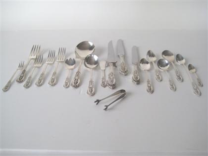Sterling silver flat table service 4cb44