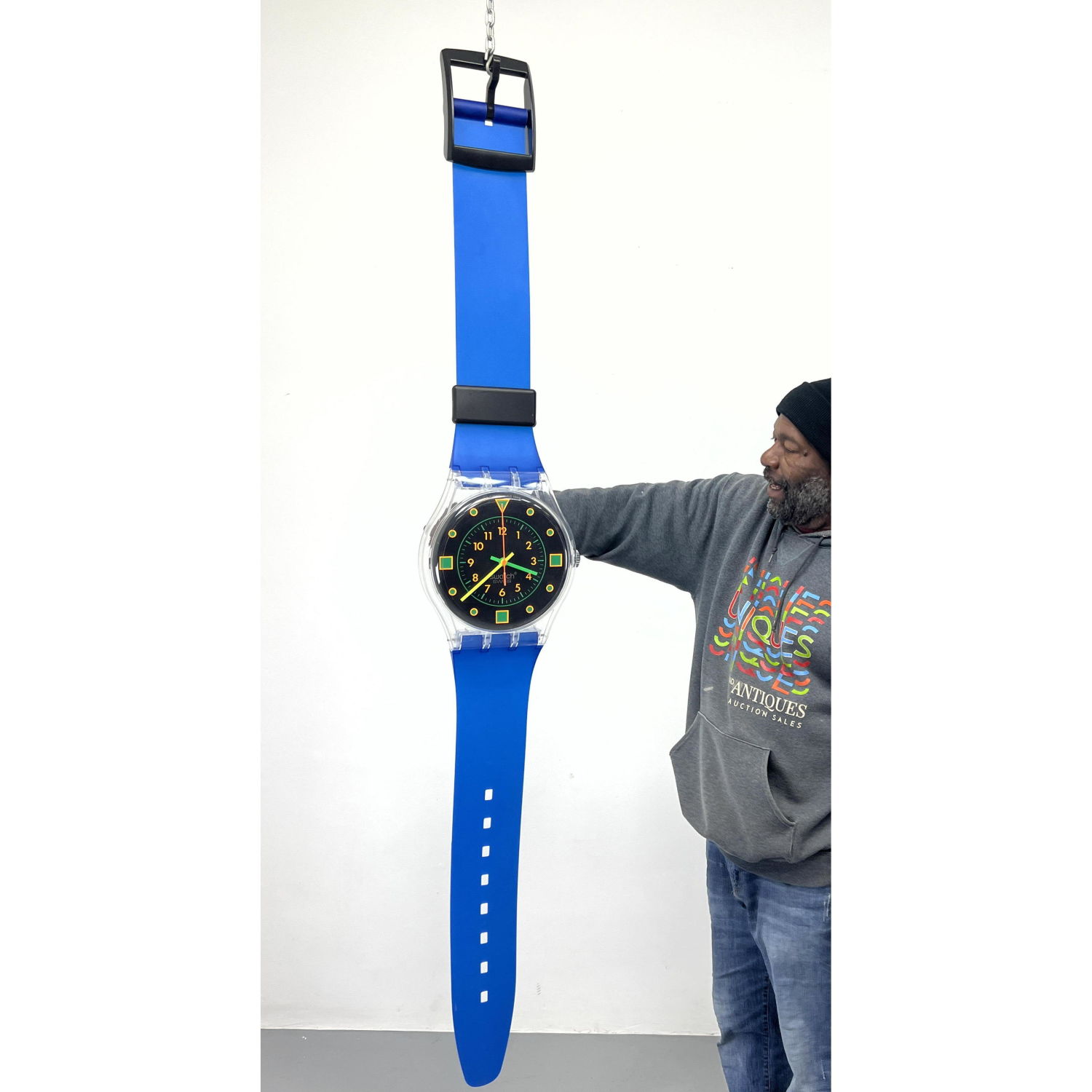 MAXI SWATCH WATCH Bondi Diver Wall