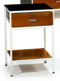 Steel frame side table    george