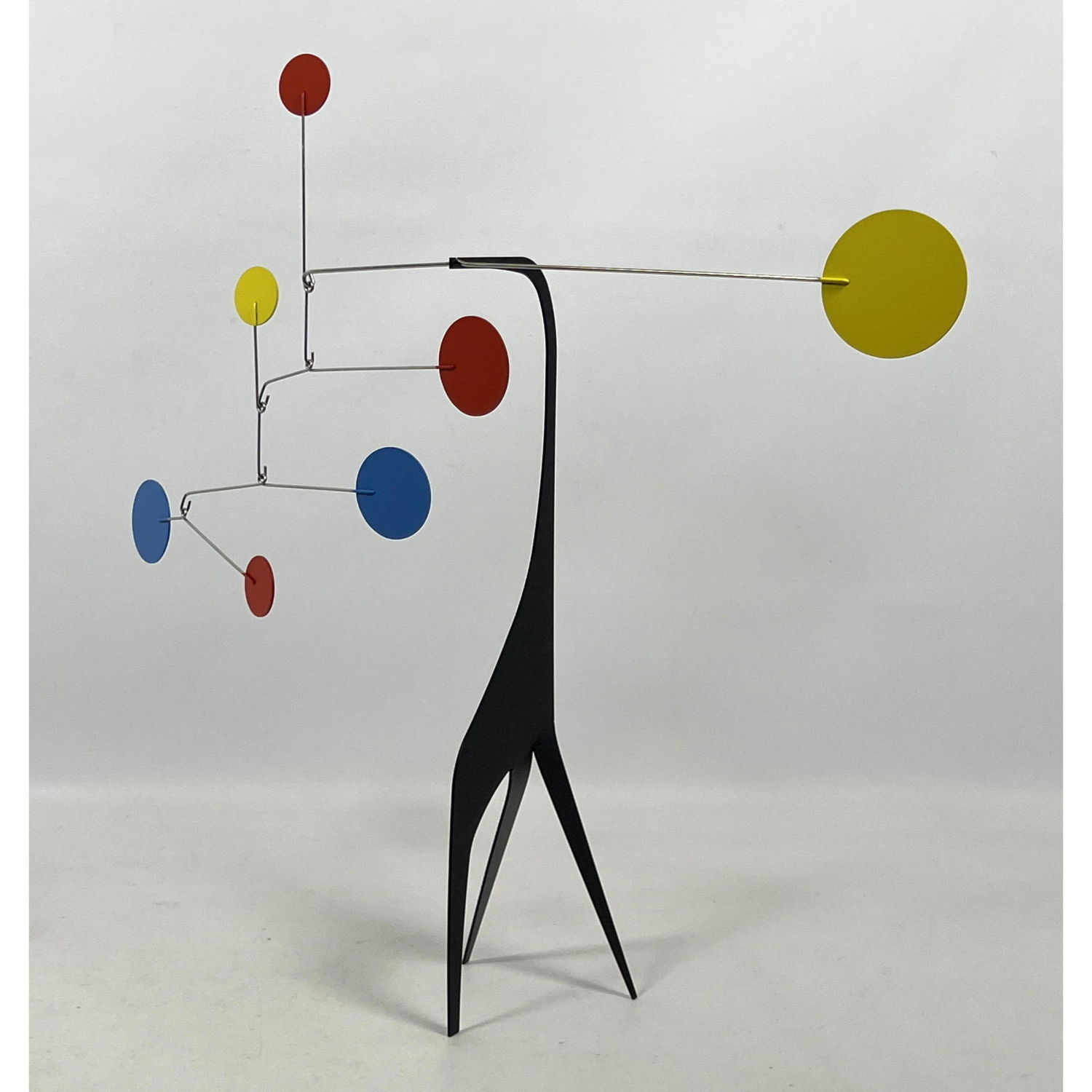 Abstract Kinetic Stabile Table Sculpture.