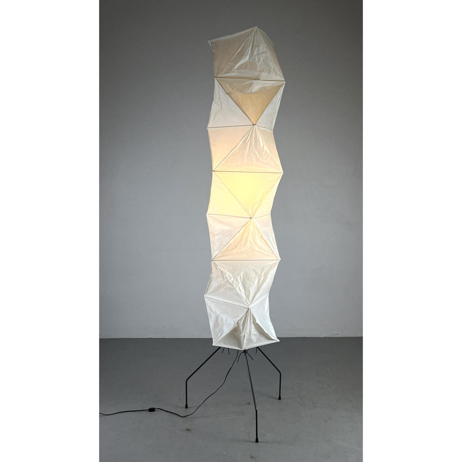 Tall Noguchi Akari paper lantern 2ff186