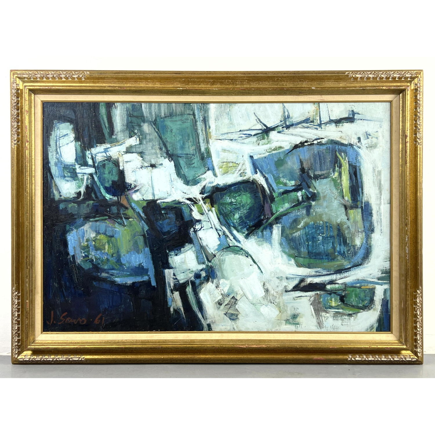 Joan Savo Expressionist Oil Painting