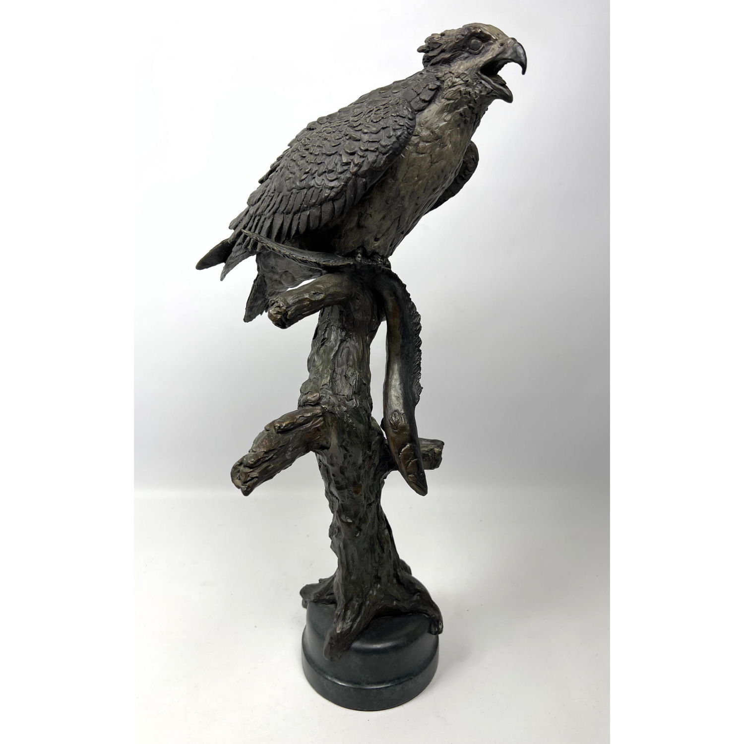 1994 Signed TURNER Bronze Falcon