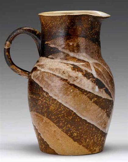 Glazed pottery pitcher    rudolph
