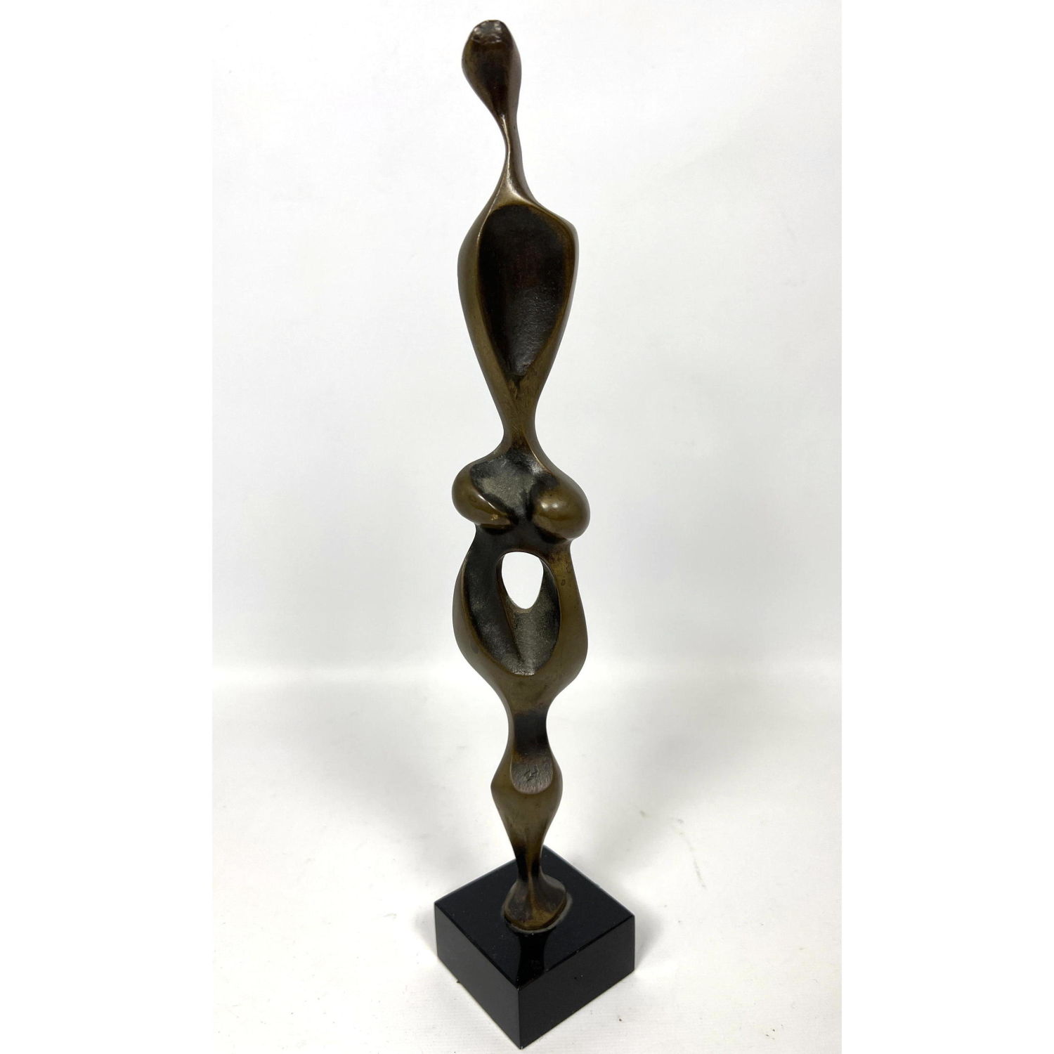 Abstract Organic Figural Bronze