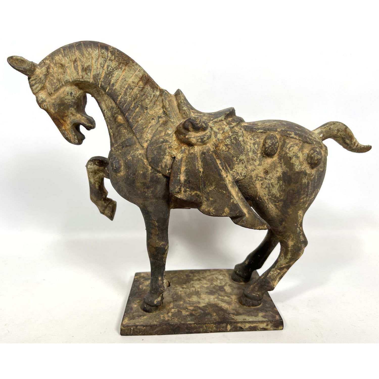 Vintage Cast Iron Figural Horse