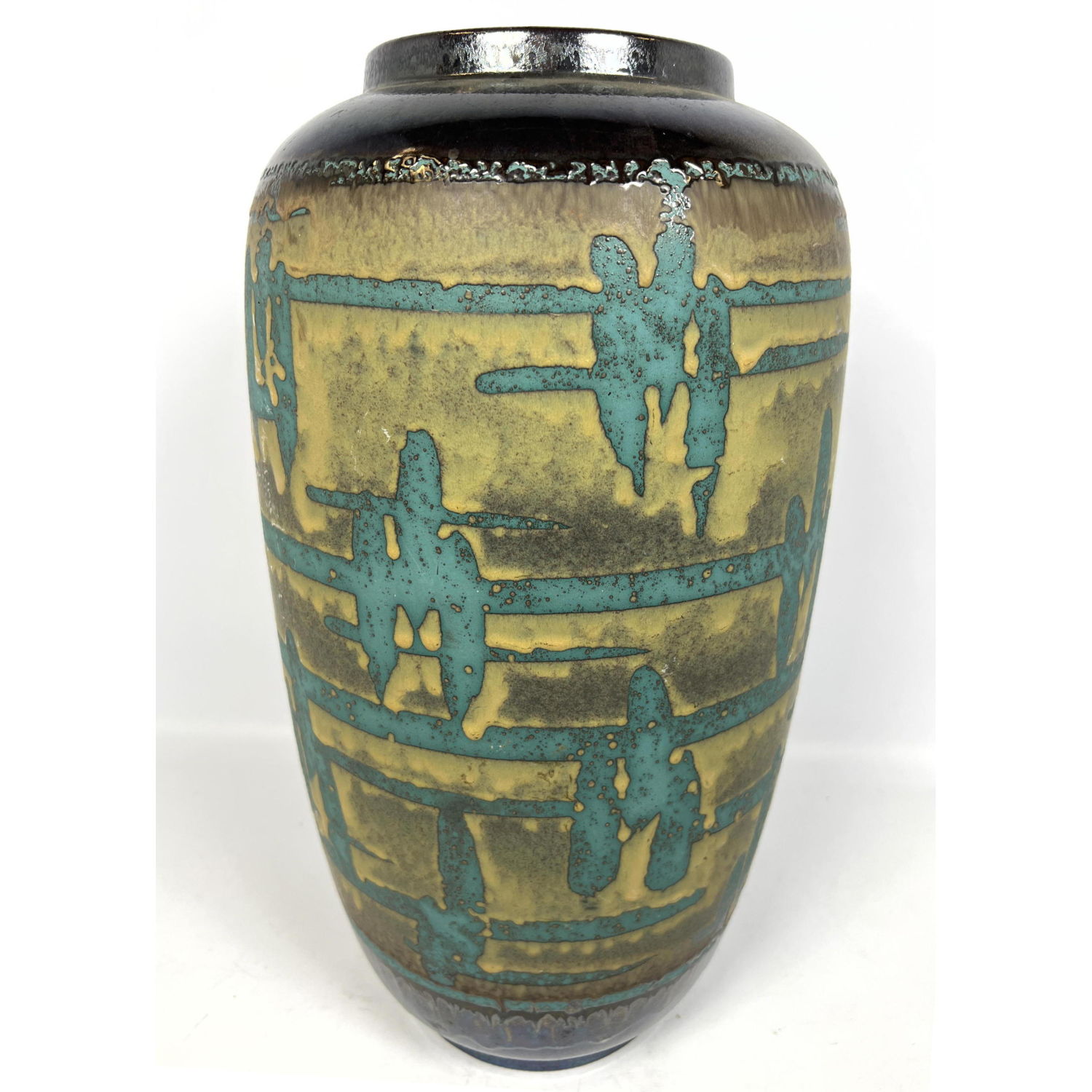 Carstens WEST GERMAN pottery vase.
