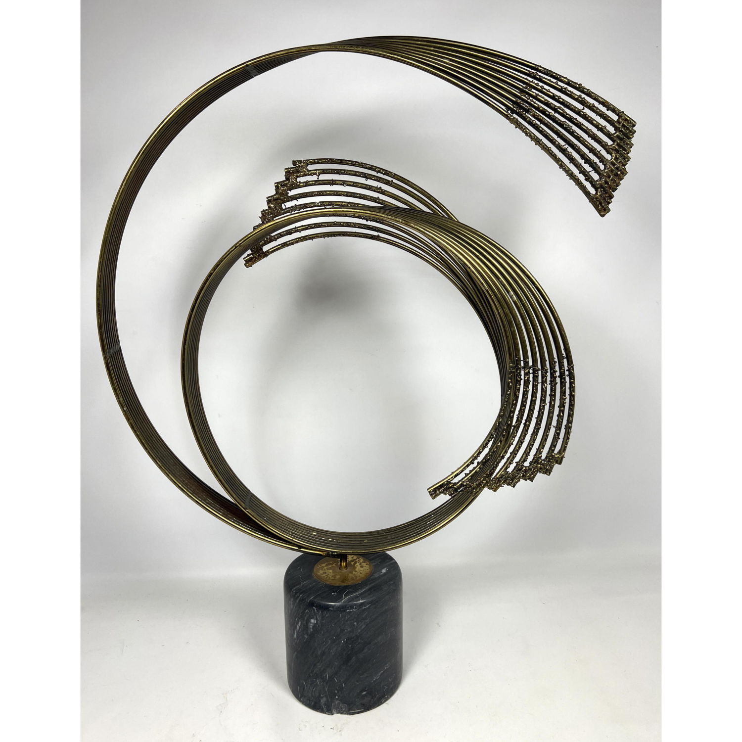 C JERE Windswept brass table sculpture  2ff242