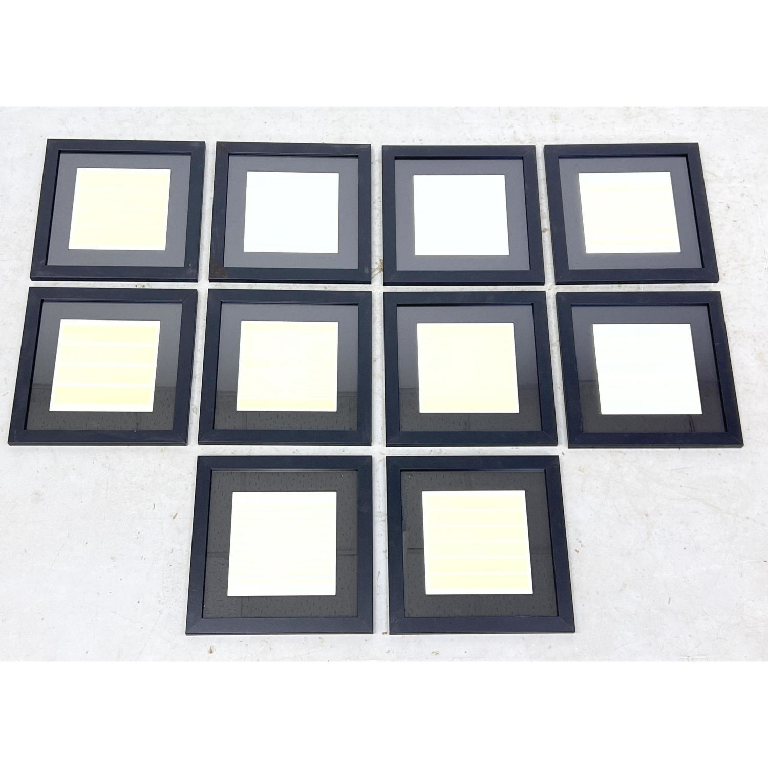 10 Agnes Martin lithographs on