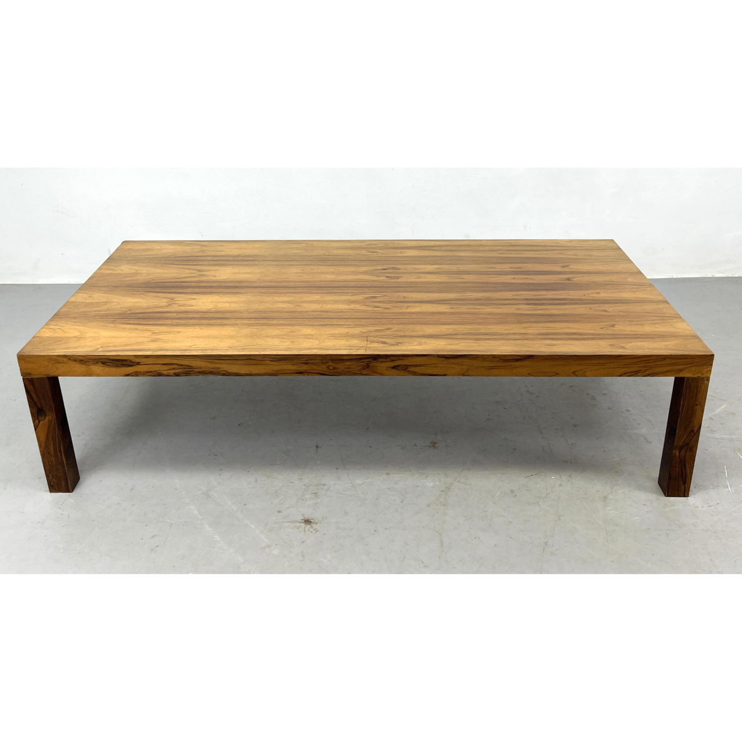 Oversized Rosewood Coffee Table.