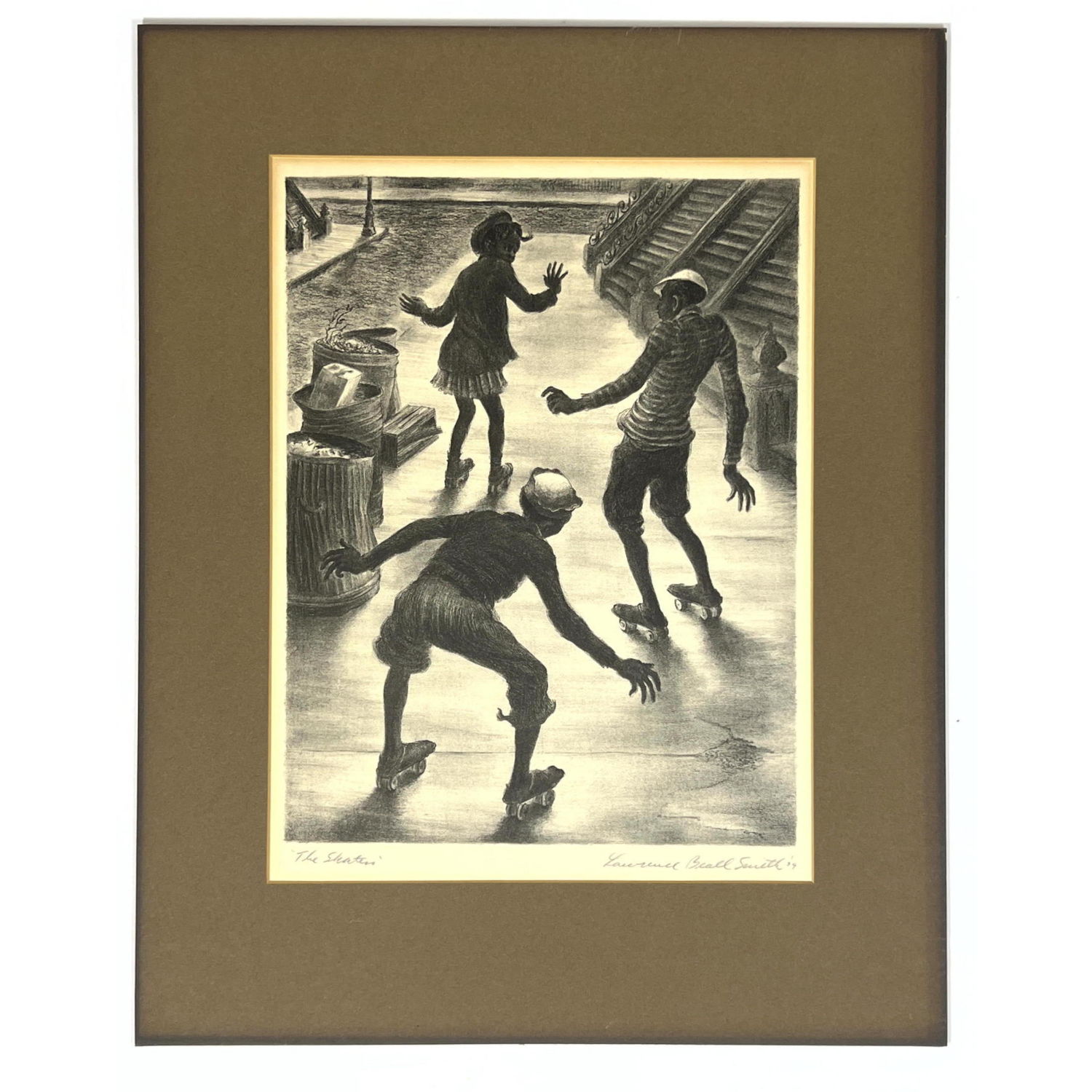 Lawrence Beall Smith lithograph