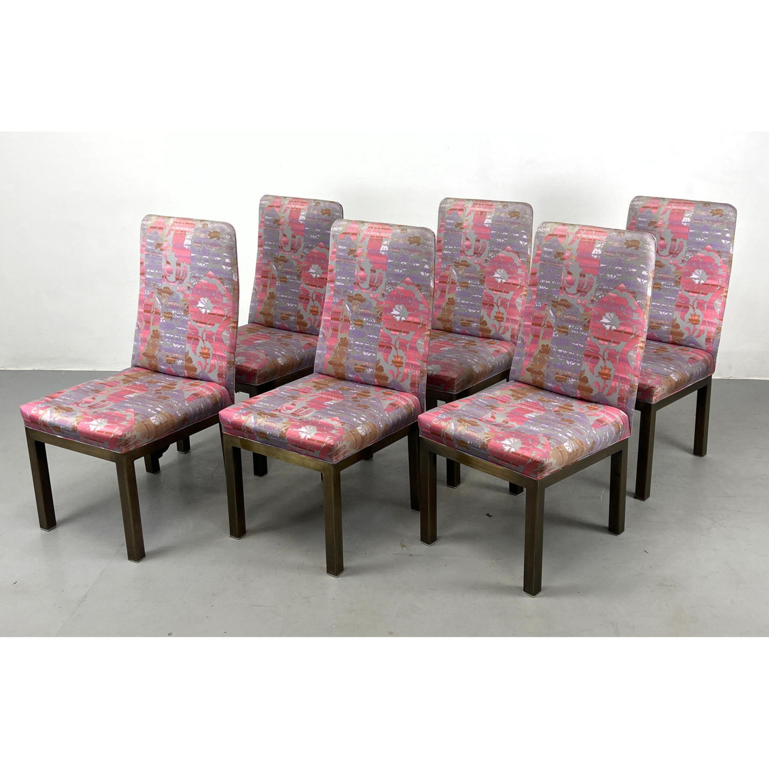 Set 6 Upholstered Modernist Dining 2ff2d7