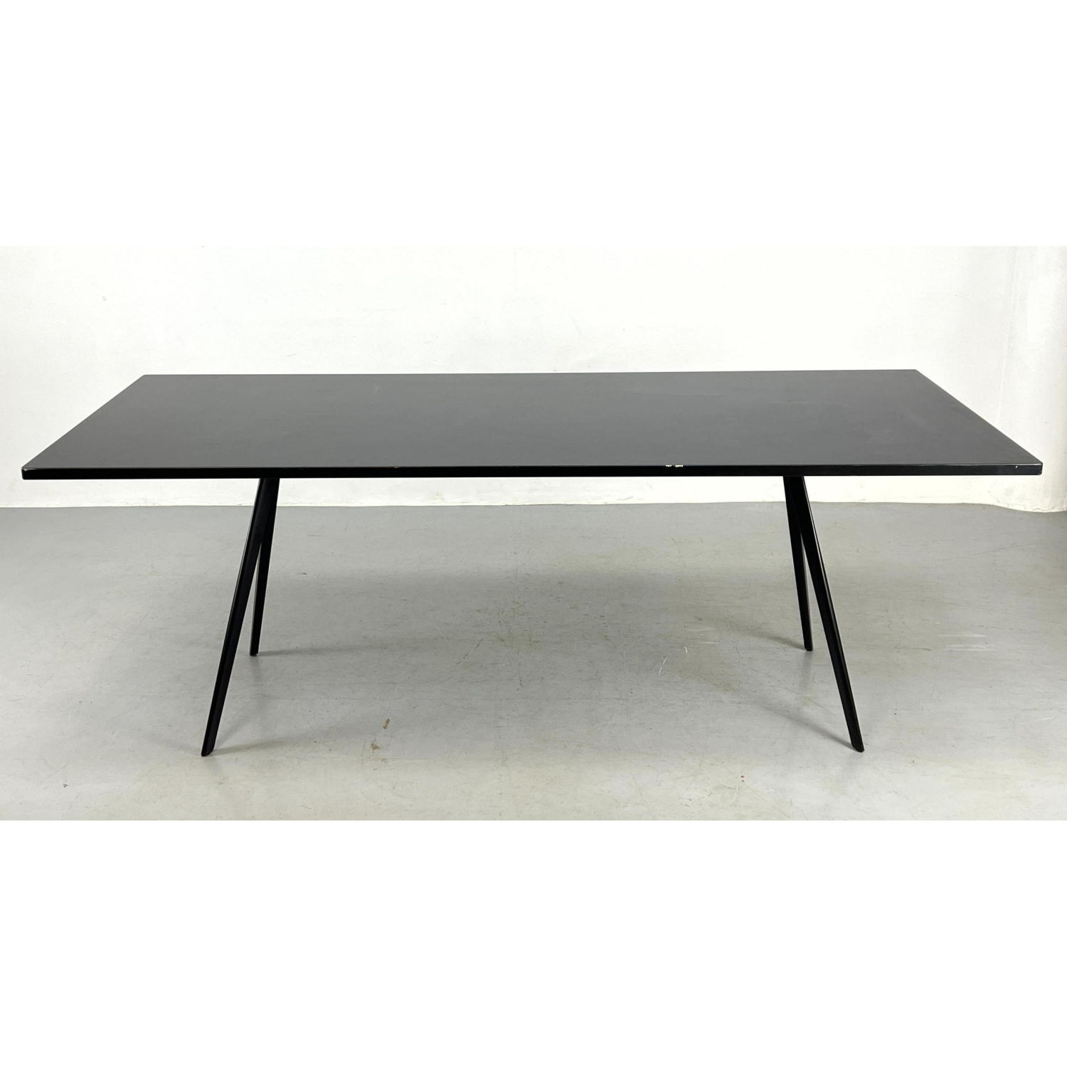 Modernist Dining Table. Lacquered