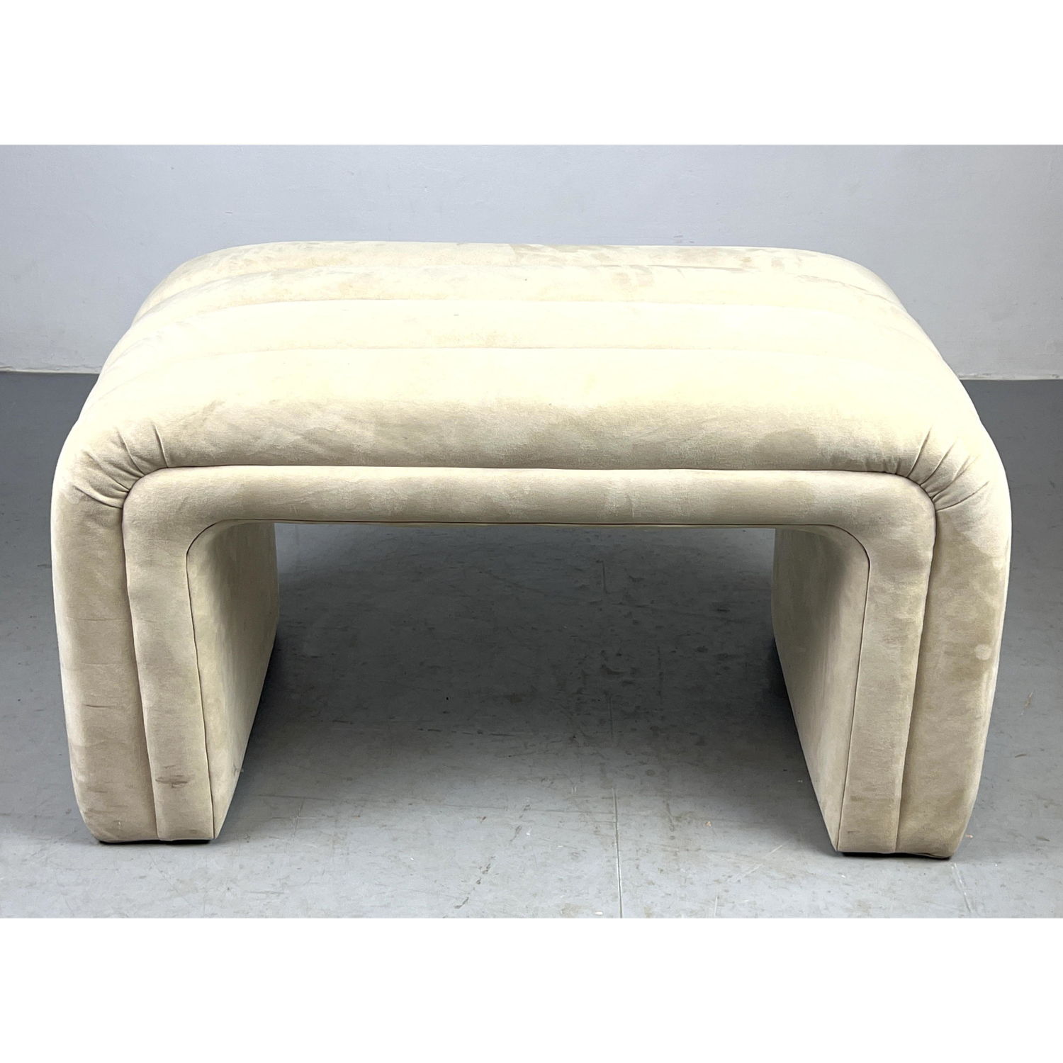 Modernist Channel Upholstered Bench  2ff2ff