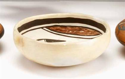 Polychromed Hopi bowl Decorated 4cb87