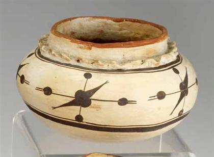 Hopi or Zuni bowl with applied 4cb8c