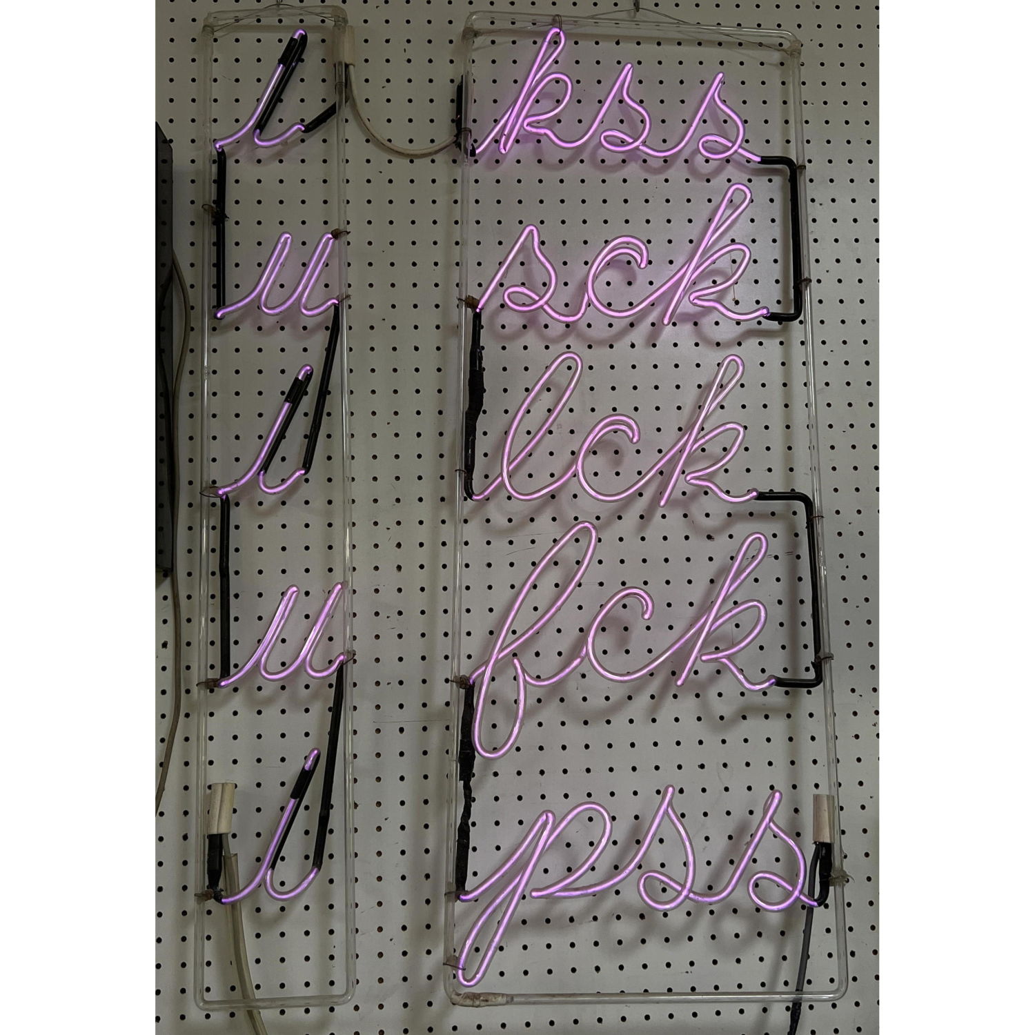 Annson Kenney Neon sign Lavender i kss