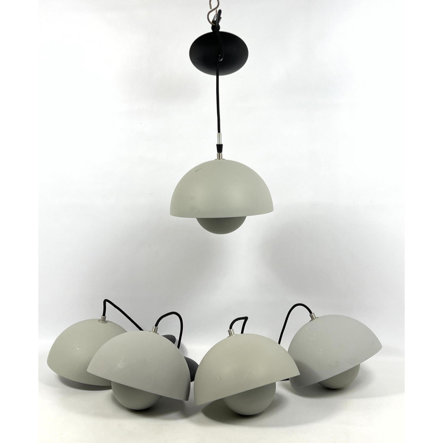 Set 5 VERNER PANTON Modernist Pendant 2ff3ea