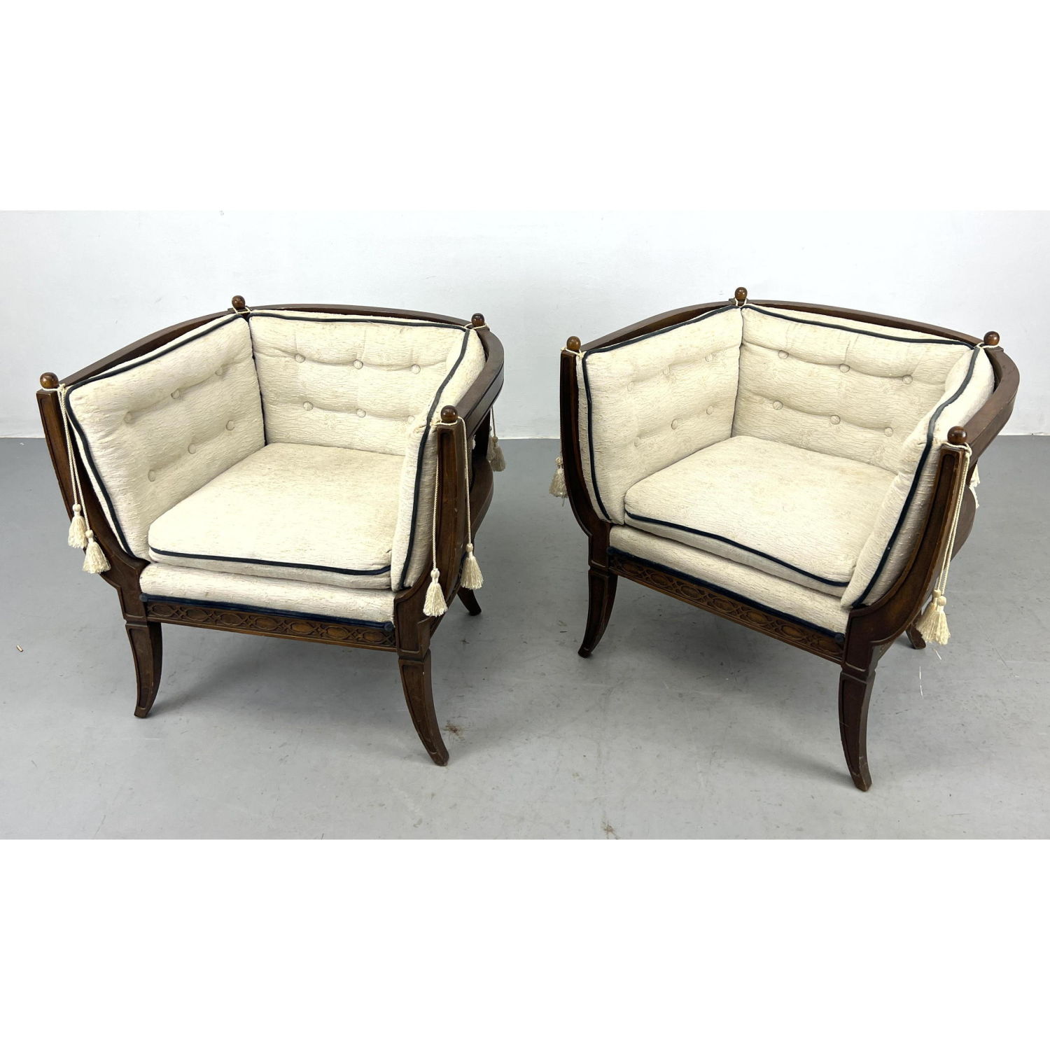 Pr Modernist Lounge Chairs Caned 2ff40b