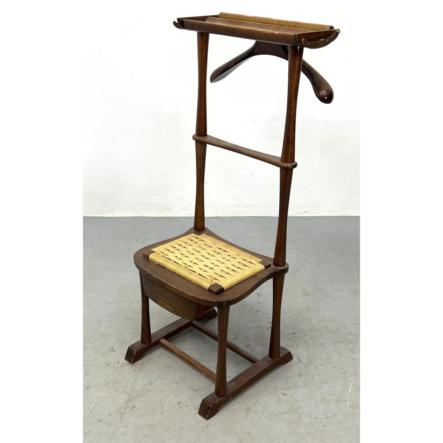 SPQR Italy Wood Frame Valet with