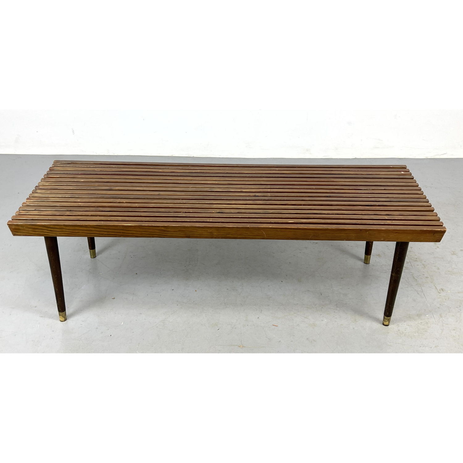Modernist Slat Bench Coffee Table  2ff462