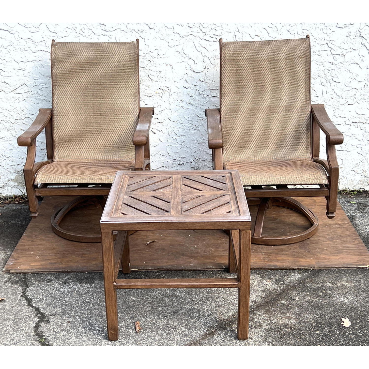 3pc Outdoor Set. Sunbrella Castelle