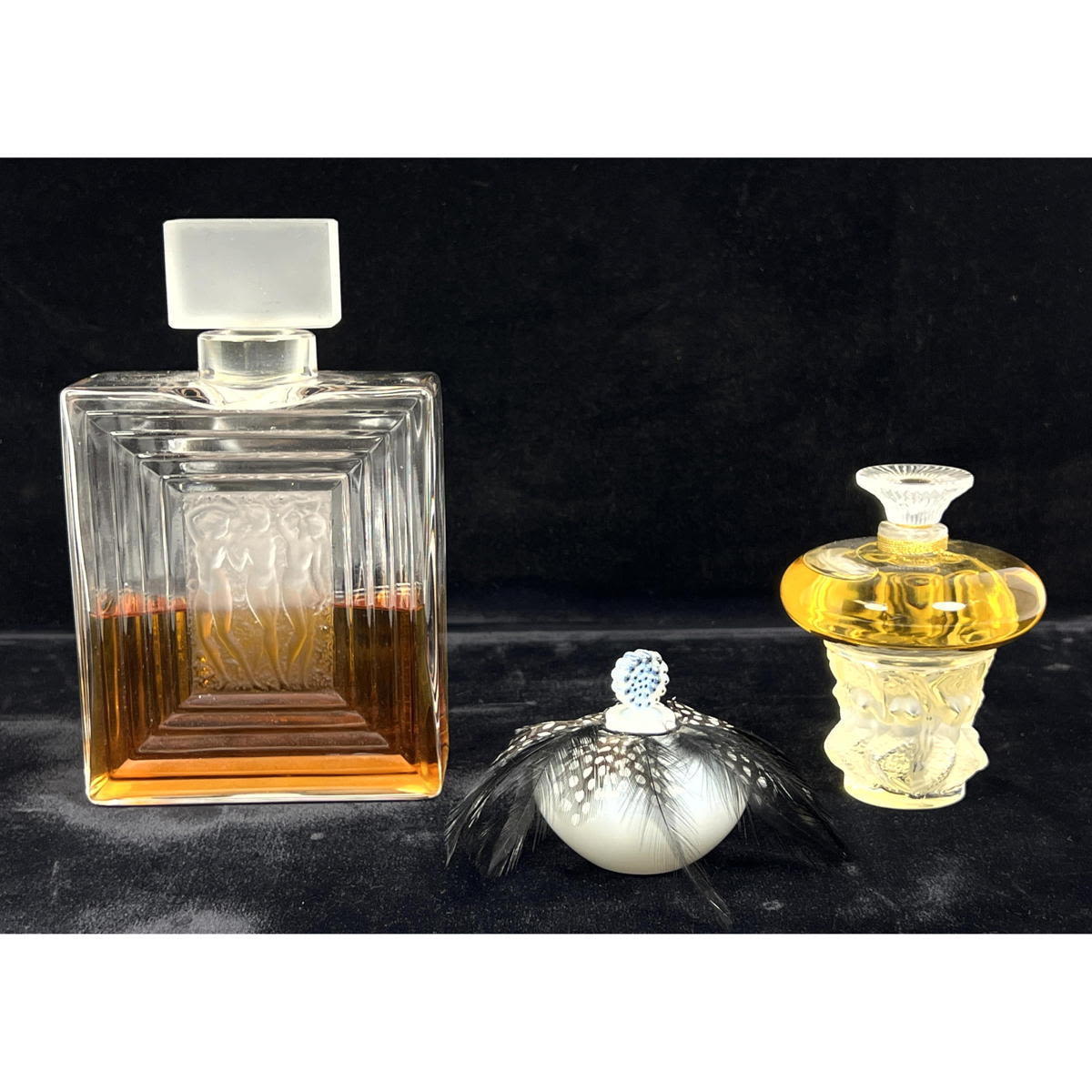 3pc LALIQUE Factice Store Display