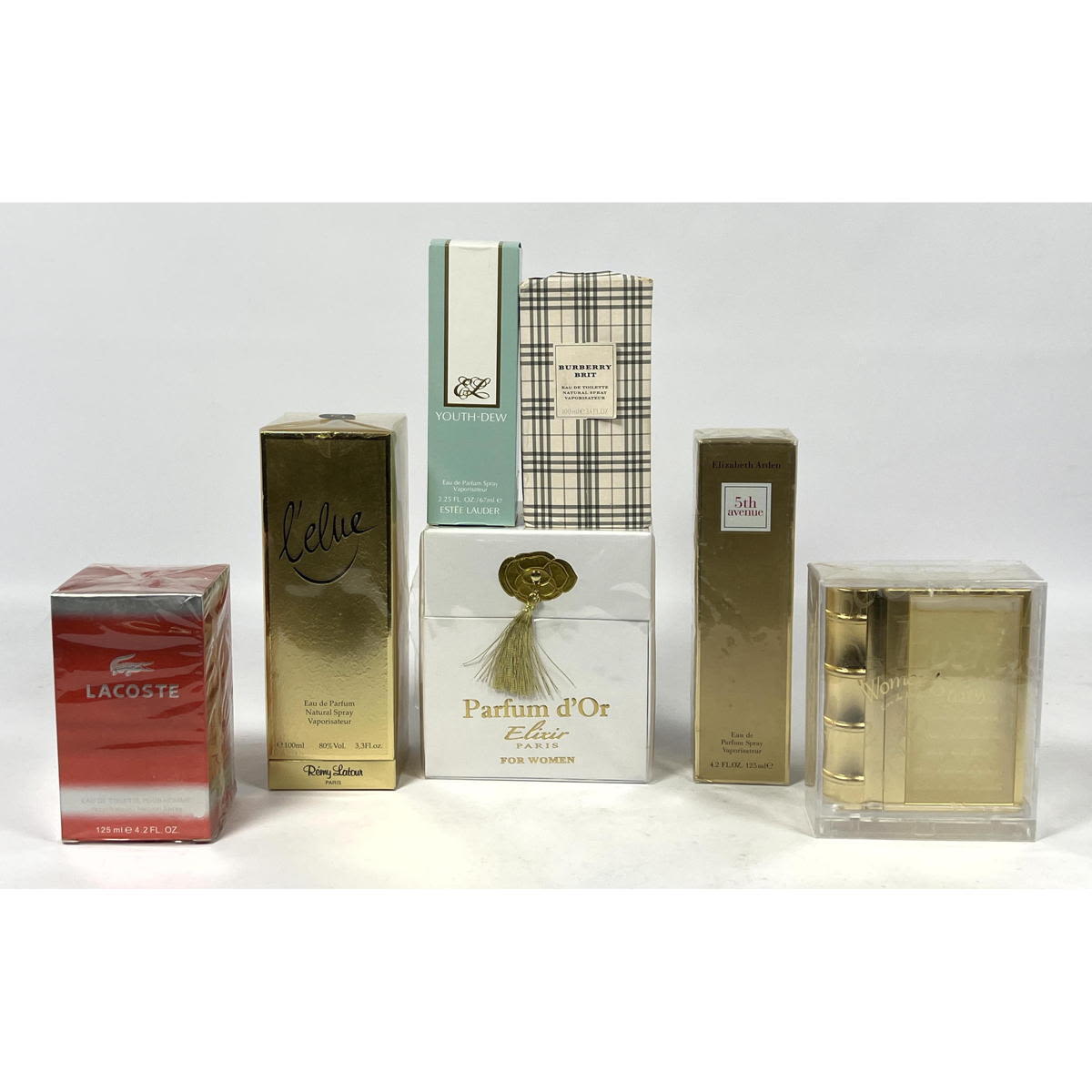 7pc Designer Parfums Perfume Bottles  2ff501
