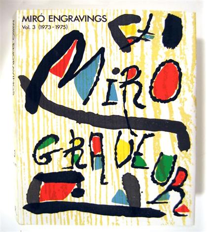 1 vol.  (Miro, Joan.) Dupin, Jacques.