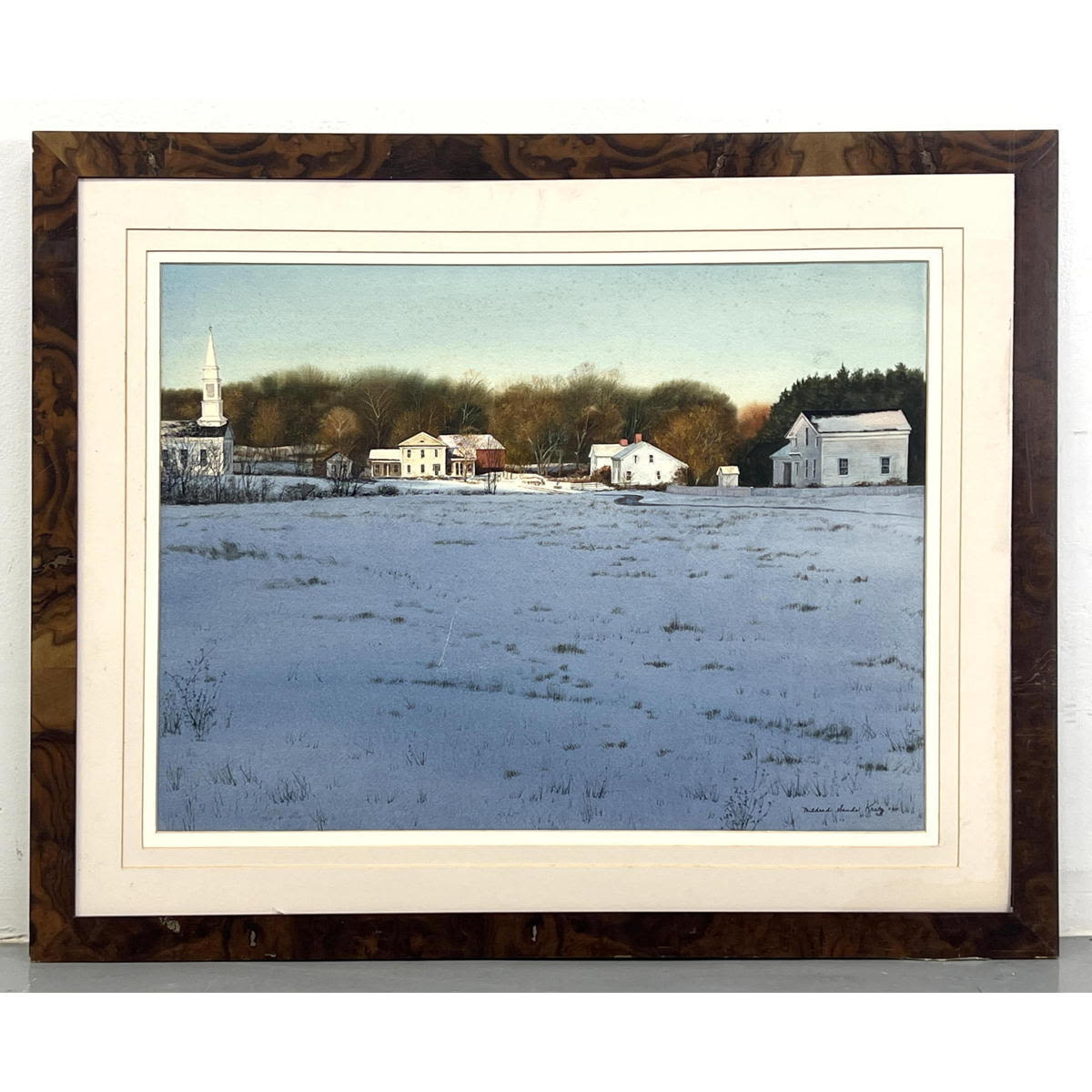 MILDRED SANDS KRATZ Original Watercolor 2ff522