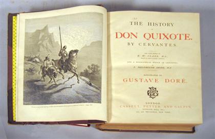 1 vol.  (Dore, Gustave.) Cervantes (Saavedra,